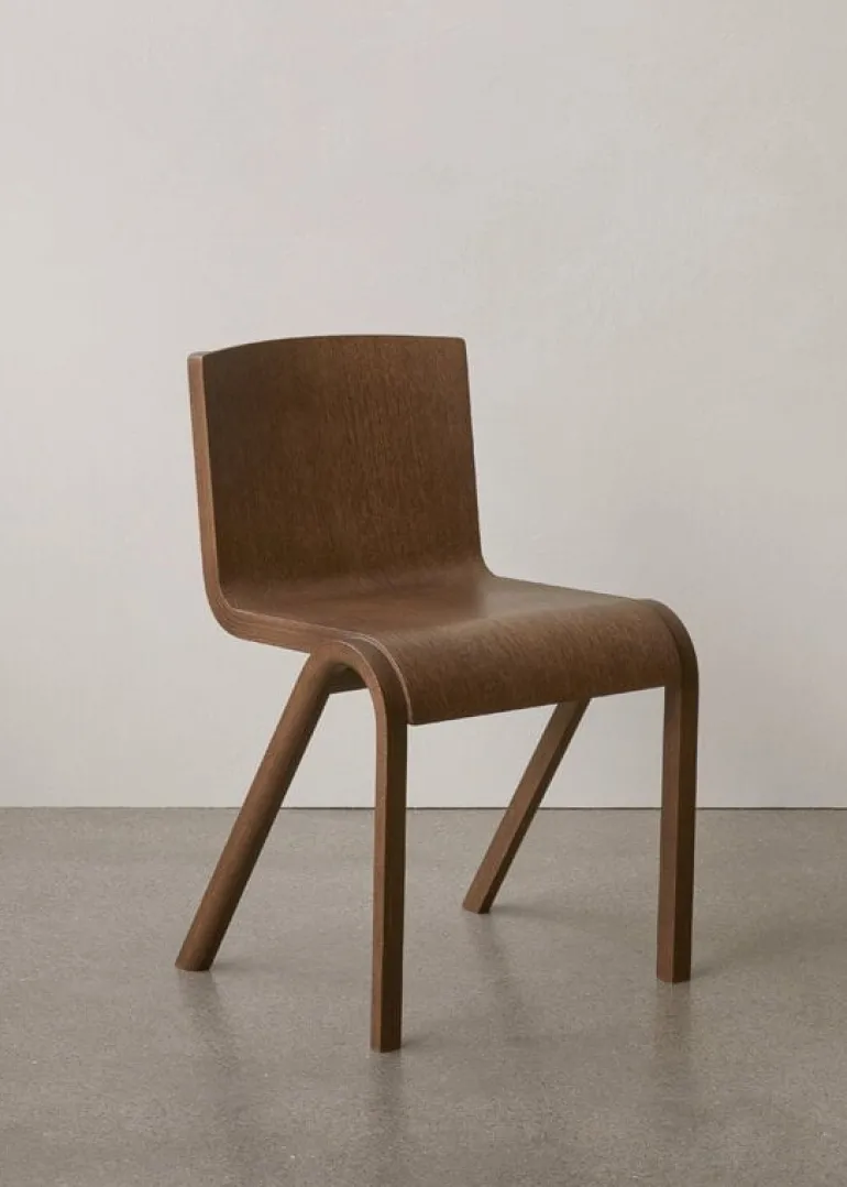 Audo Copenhagen Ready chair, red stained oak