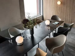 Audo Copenhagen Snaregade table, 200 x 90 cm, black oak