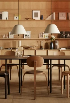 Audo Copenhagen Snaregade table, oval, 210 x 95 cm, dark stained oak