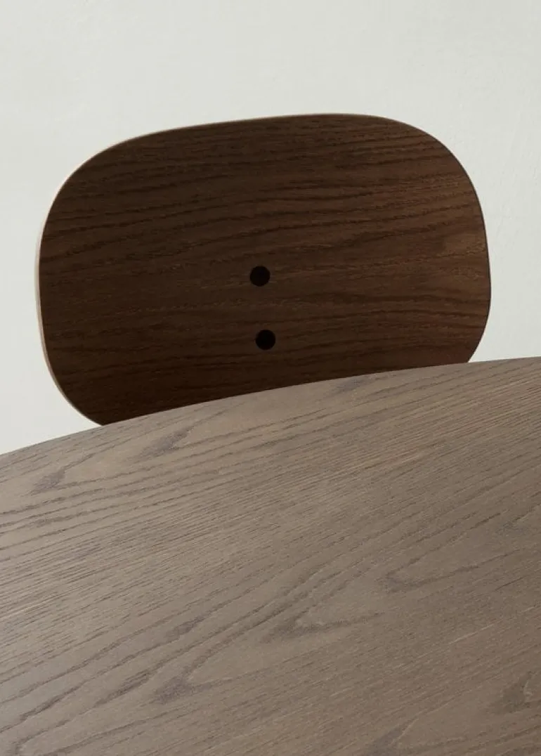 Audo Copenhagen Snaregade table, oval, 210 x 95 cm, dark stained oak
