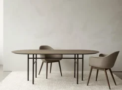 Audo Copenhagen Snaregade table, oval, 210 x 95 cm, dark stained oak