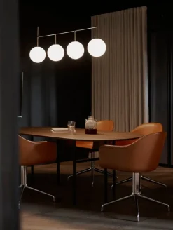 Audo Copenhagen Snaregade table, oval, 210 x 95 cm, dark stained oak