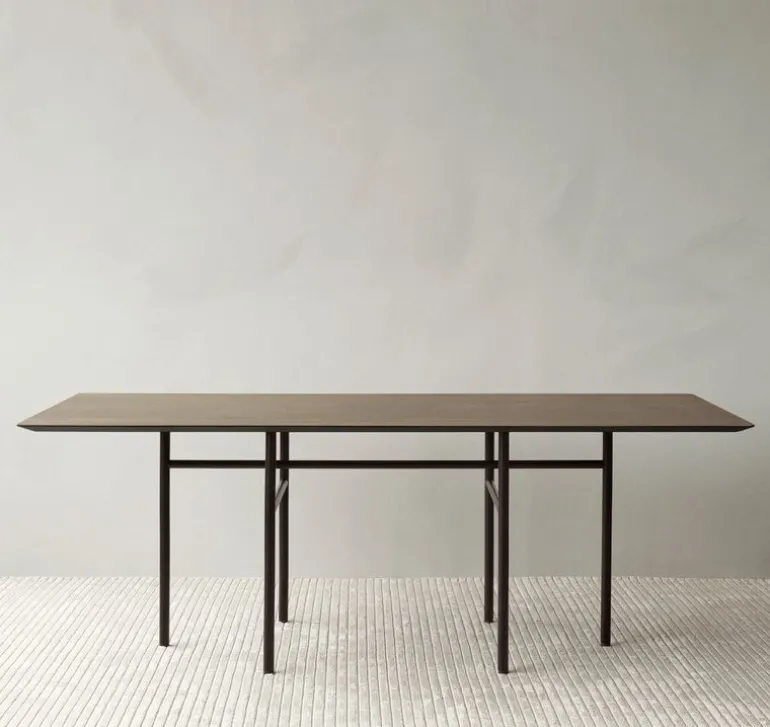 Audo Copenhagen Snaregade table, 200 x 90 cm, dark stained oak