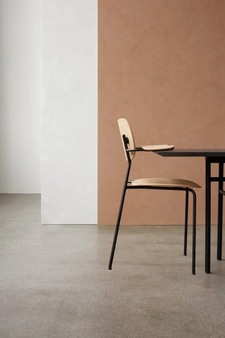 Audo Copenhagen Snaregade table, oval, 210 x 95 cm, black oak