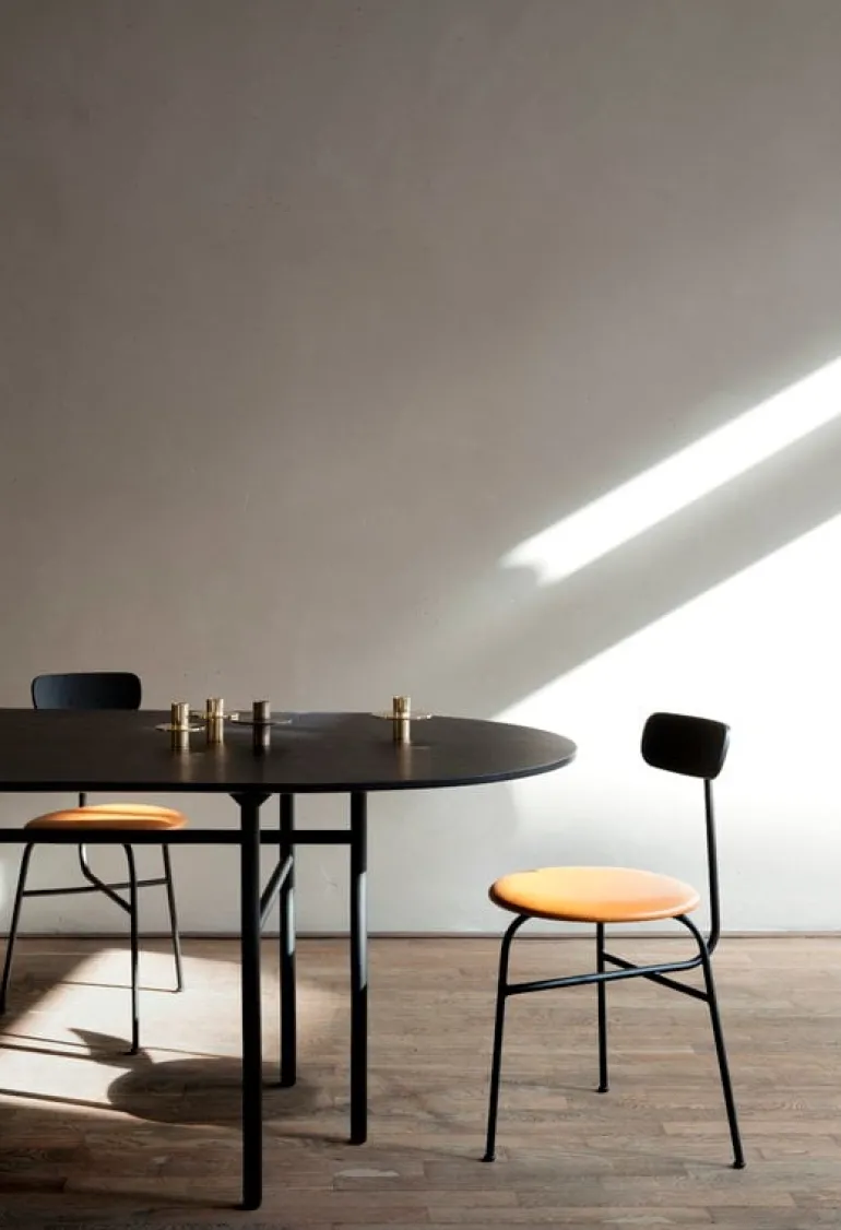 Audo Copenhagen Snaregade table, oval, 210 x 95 cm, black oak