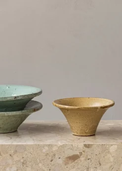 Audo Copenhagen Triptych ceramic bowl, 15 cm, creme