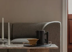 Audo Copenhagen Triptych ceramic bowl, 15 cm, creme