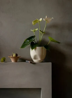 Audo Copenhagen Triptych ceramic bowl, 15 cm, creme