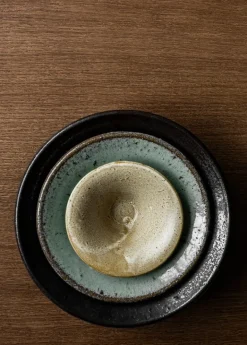 Audo Copenhagen Triptych ceramic bowl, 15 cm, creme