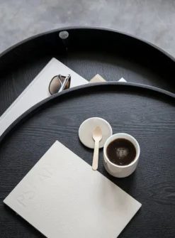 Audo Copenhagen Turning Table, black