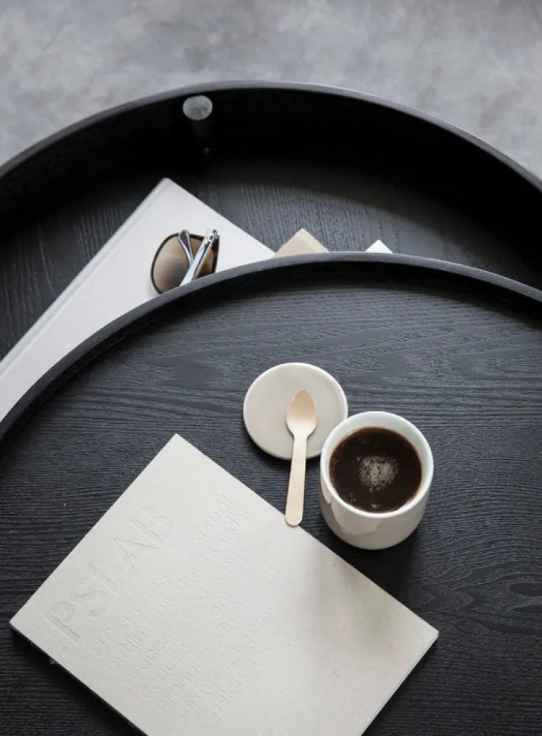 Audo Copenhagen Turning Table, black