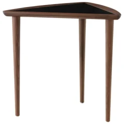 Audo Copenhagen Umanoff Nesting side table, walnut - black