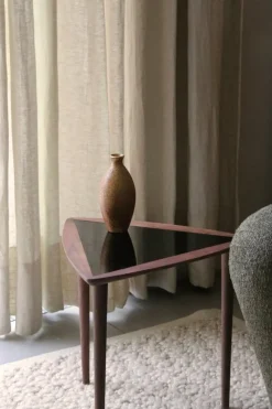 Audo Copenhagen Umanoff Nesting side table, walnut - black