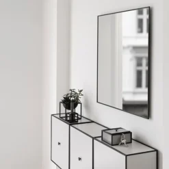 Audo Copenhagen View mirror, medium, black