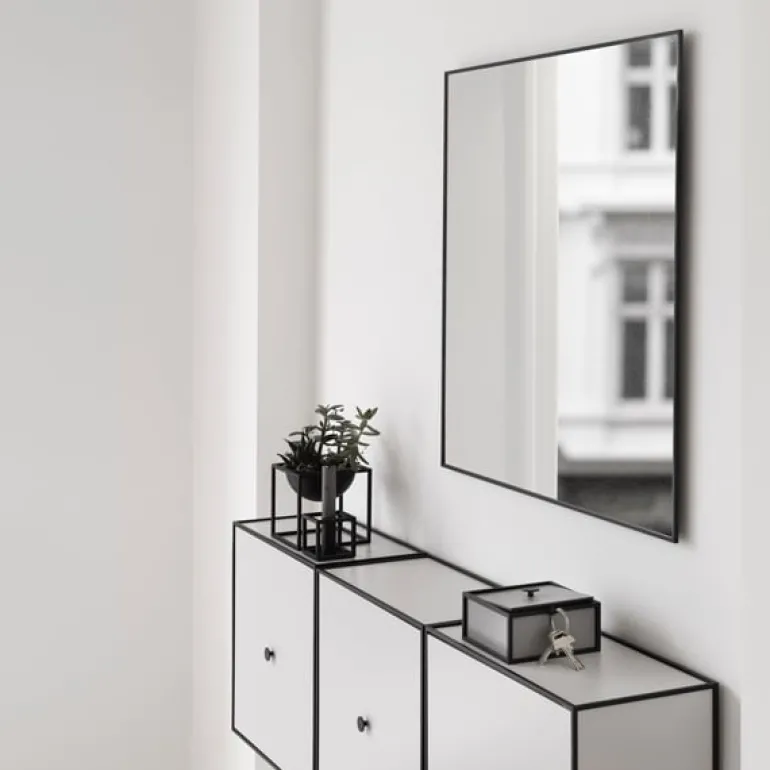 Audo Copenhagen View mirror large, black