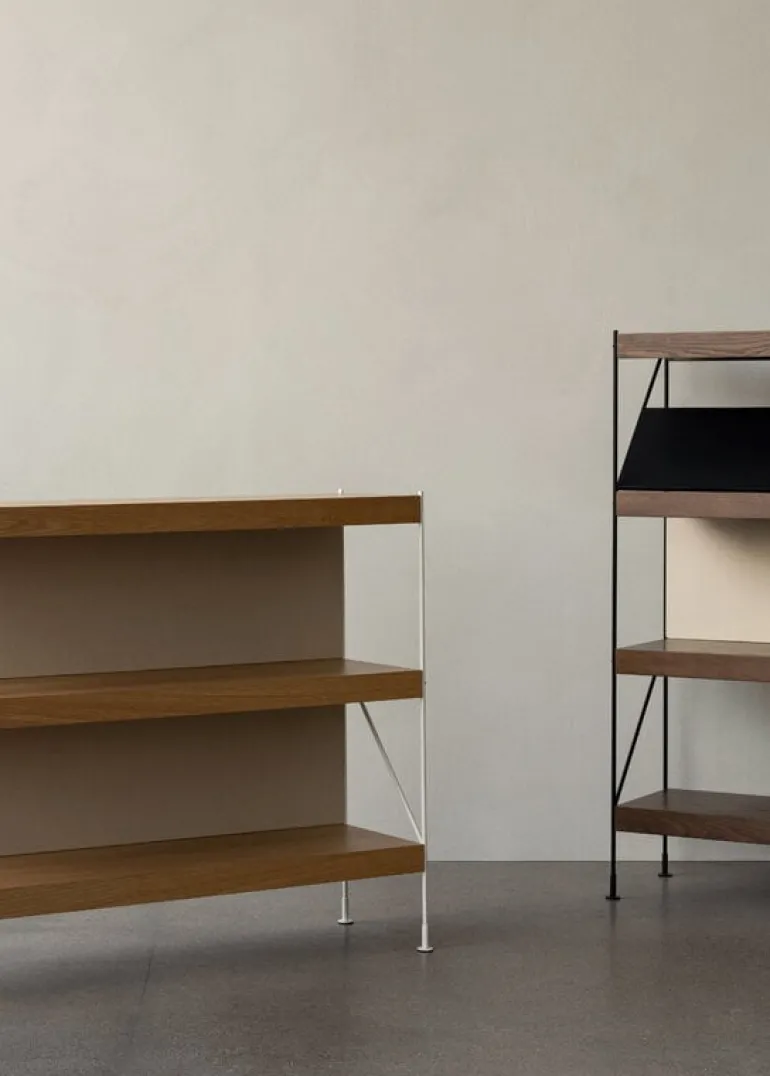 Audo Copenhagen Zet Storage System back panel, off white