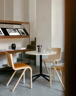 Audo Copenhagen Zet Storage System, H158, black steel - dark stained oak