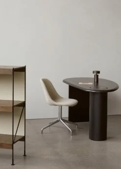 Audo Copenhagen Zet Storage System, H114, black steel - oak