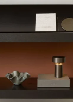 Audo Copenhagen Zet Storage System, H70, black steel - black oak