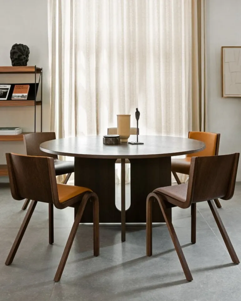 Audo Copenhagen Zet Storage System, H158, black steel - oak