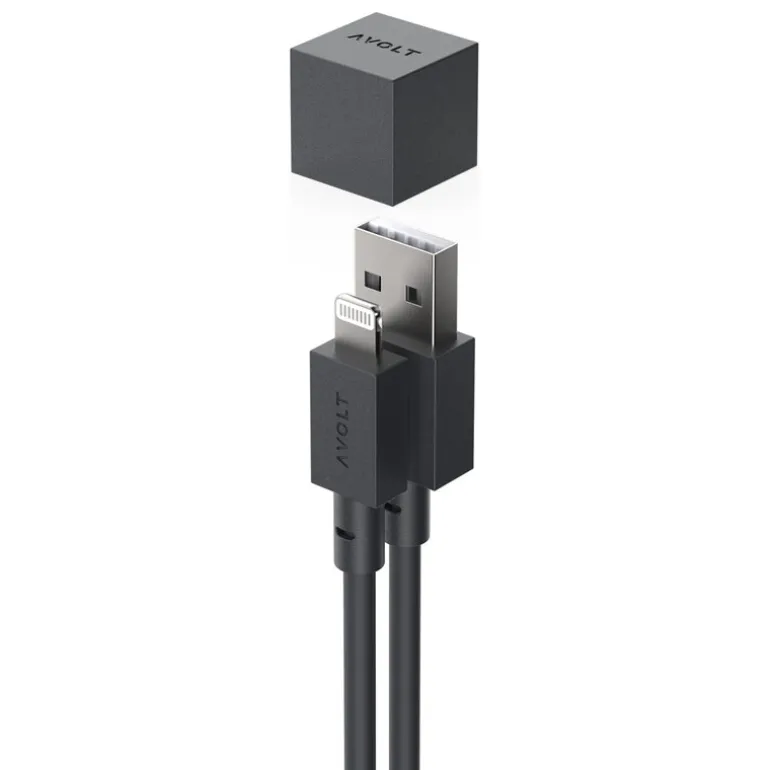 Avolt Cable 1 USB charging cable, Stockholm black