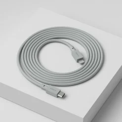 Avolt Cable 1 USB-C to Lightning charging cable , 2 m, Gotland grey