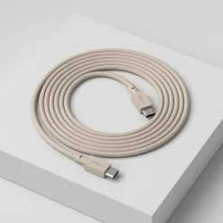 Avolt Cable 1 USB-C to USB-C charging cable, 2 m, Nomad sand