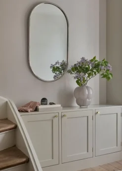 AYTM Angui mirror, 100 x 60 cm, silver