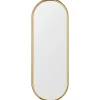 AYTM Angui mirror, 108 x 39 cm, gold