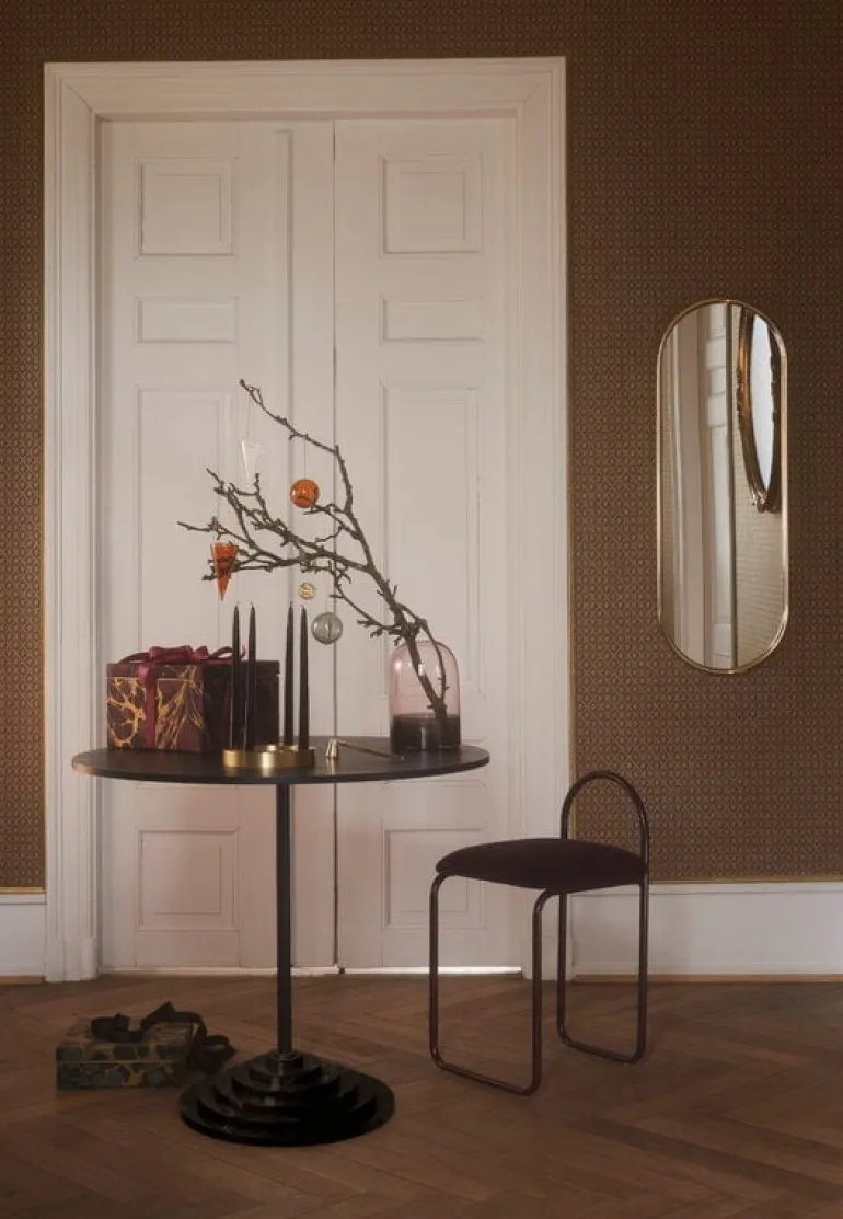 AYTM Angui mirror, 108 x 39 cm, gold