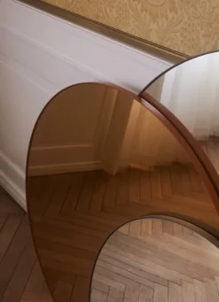 AYTM Circum mirror, 90 cm, amber