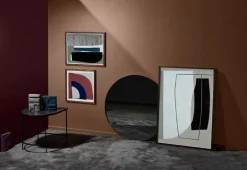 AYTM Circum mirror, 90 cm, black