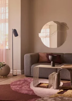 AYTM Curva bench, gold