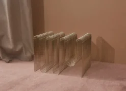 AYTM Curva magazine holder, silver