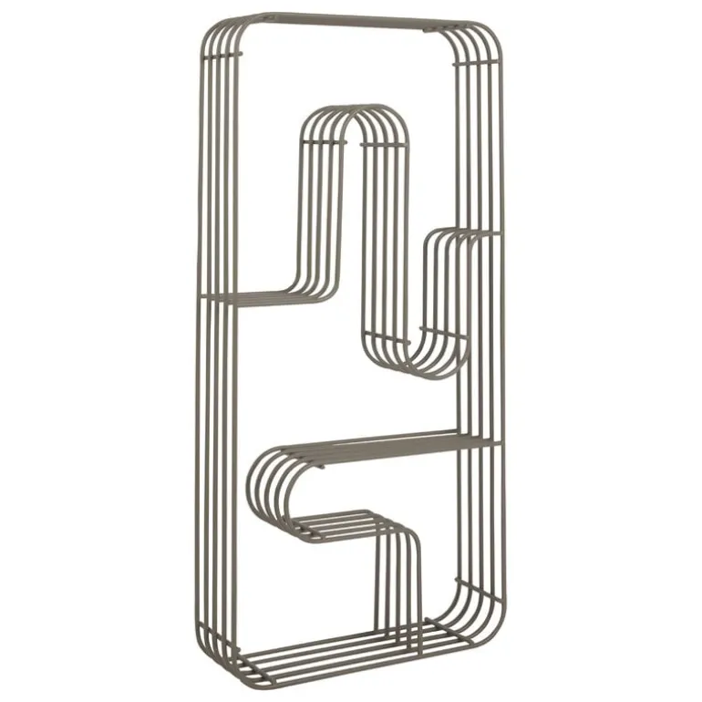 AYTM Curva Rectangular display shelf, taupe