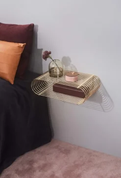 AYTM Curva shelf, S, gold