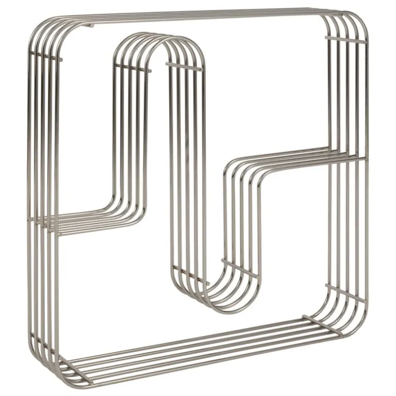 AYTM Curva Square display shelf, silver