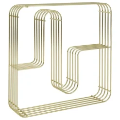 AYTM Curva Square display shelf, gold