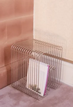 AYTM Curva stool, silver