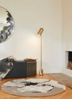 AYTM Curva table, gold