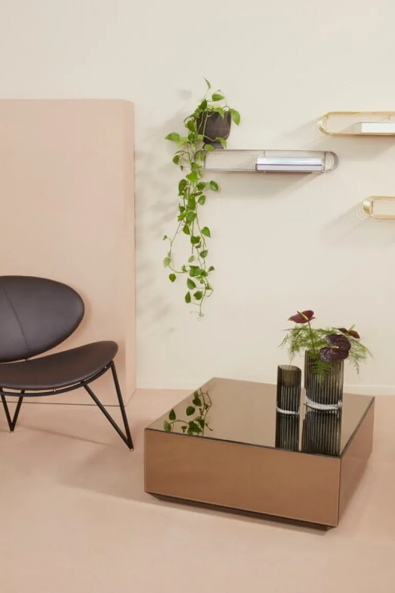 AYTM Folium vase, L, black