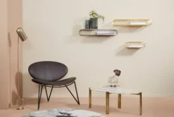 AYTM Folium vase, S, black