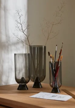 AYTM Glacies vase, L, black