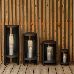 AYTM Ora lantern, 26,4 x 43,4 cm, black