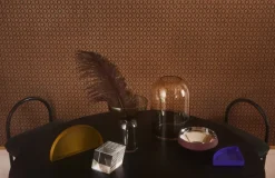 AYTM Tota lantern, amber - black