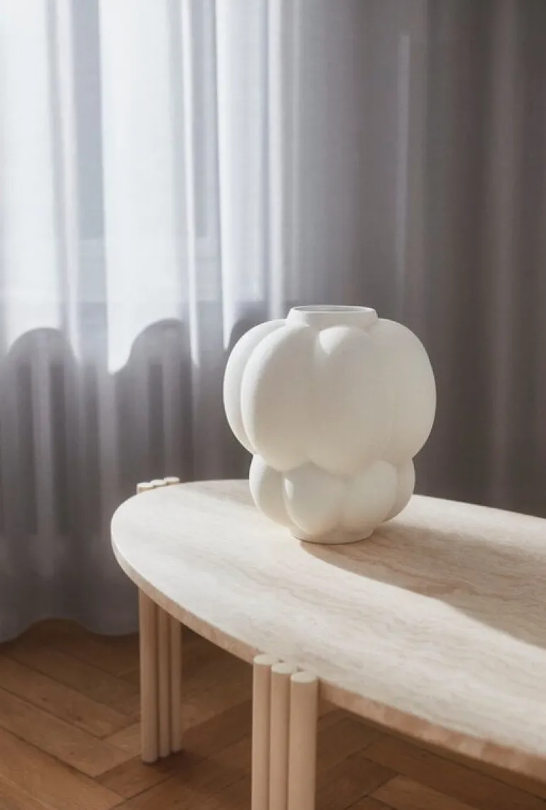 AYTM Uva vase, 22 cm, cream