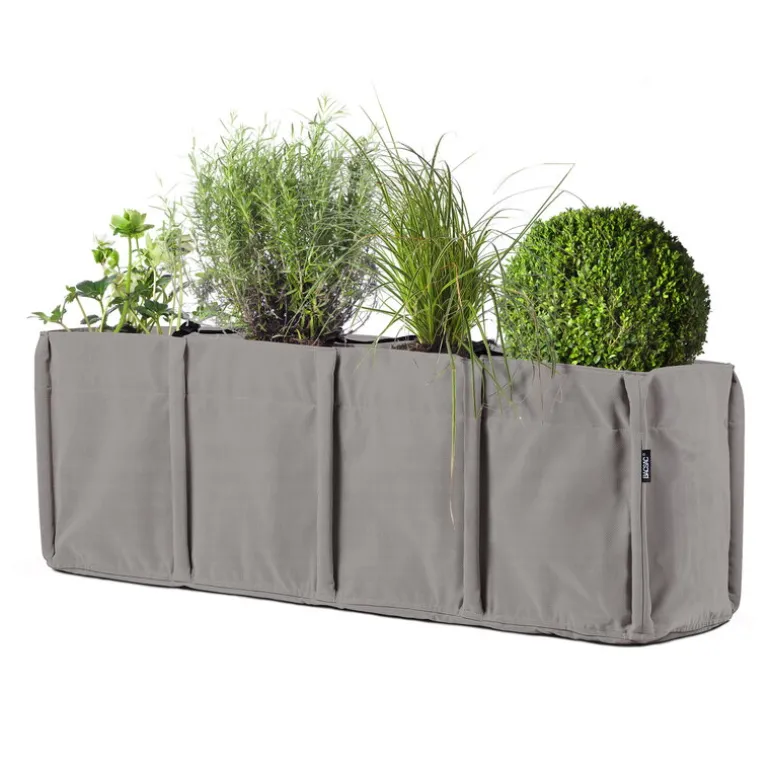 Bacsac Baclong 4 fabric planter, 145 L, taupe
