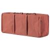 Bacsac Baclong 3 fabric planter, 110 L, brick red
