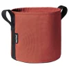 Bacsac Fabric pot, 10 L, brick red