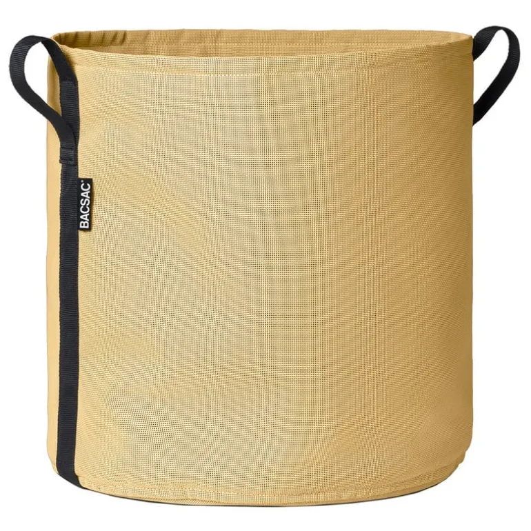 Bacsac Fabric pot, 50 L, ginger yellow
